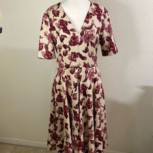 NWT Gal Meets Glam floral Full Skirt Dress Size 12